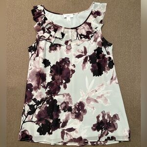 Loft Flower Print Tank
